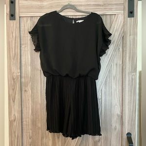 Black dressy romper Medium